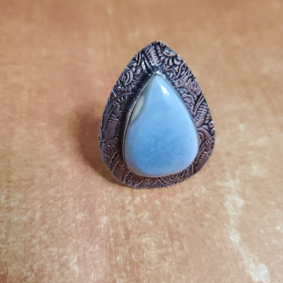 New Owyhee Opal 925 Silver Ring. - Picture 5 of 7